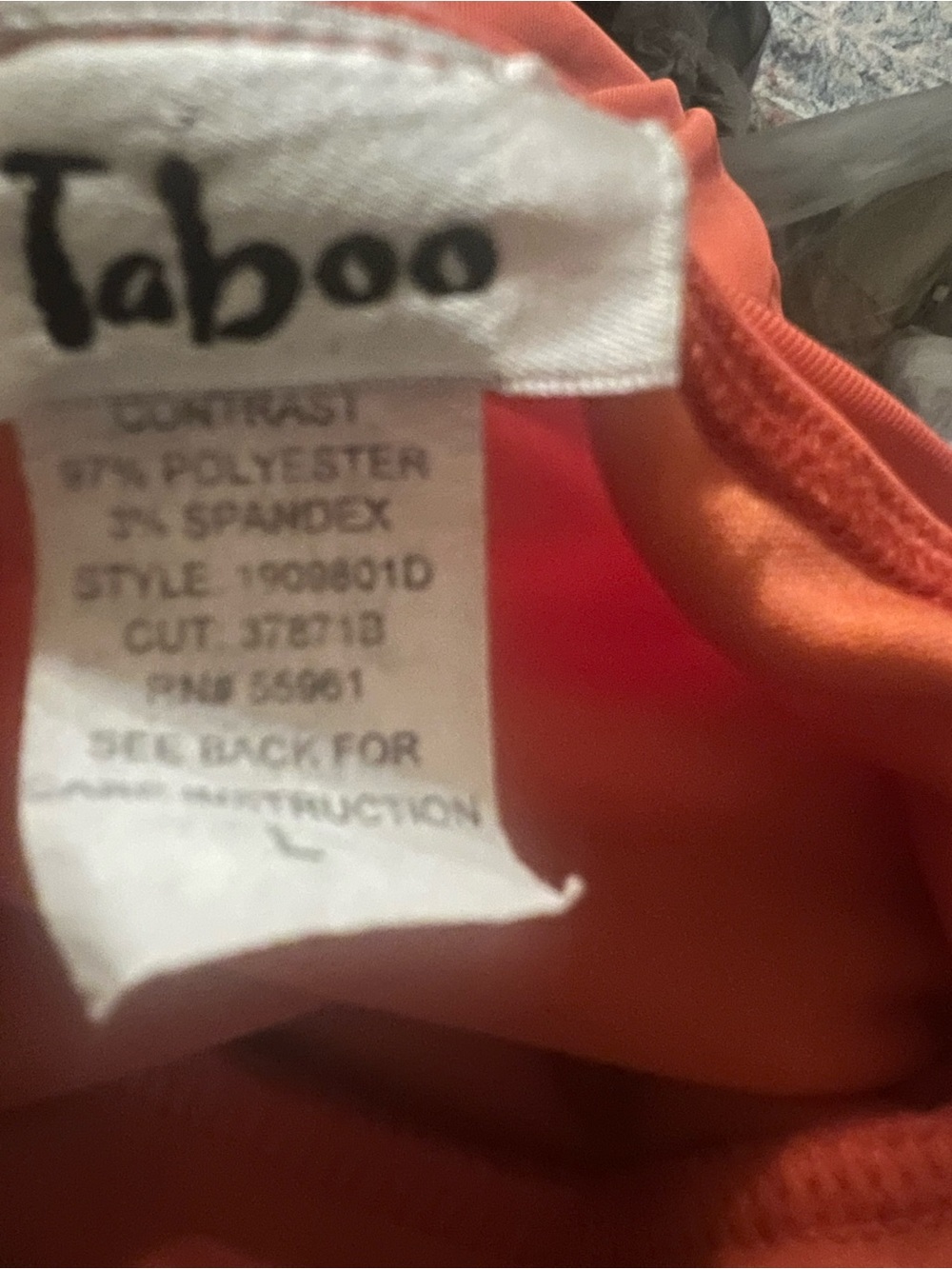 Fairy Coquette Taboo Sweetheart Straps Fit & Flare Dress L Tie Back Orange - Picture 5 of 5